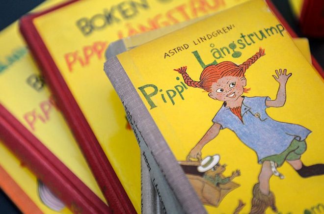 I år är det 75 år sedan den första boken om Pippi Långstrump gavs ut. Arkivbild: Anders Wiklund/TT.