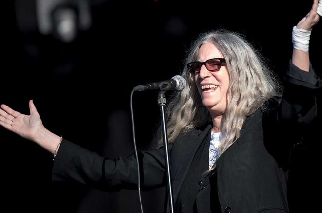 Patti Smith på Way Out West 2018. Arkivbild: Björn Larsson Rosvall / TT.