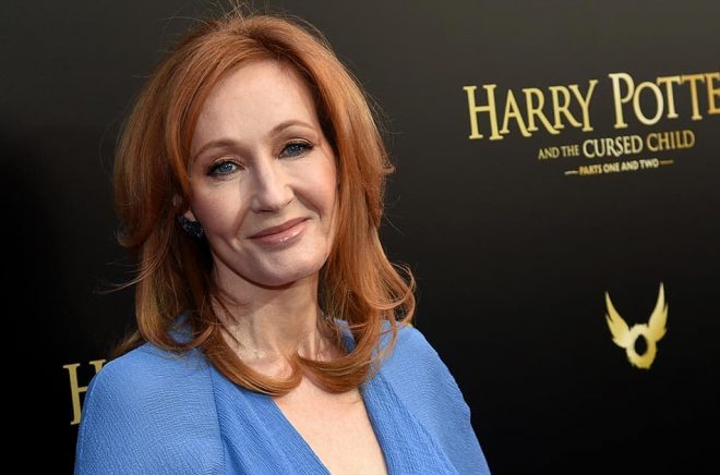 Författaren JK Rowling. Arkivbild: Evan Agostini/AP/TT.