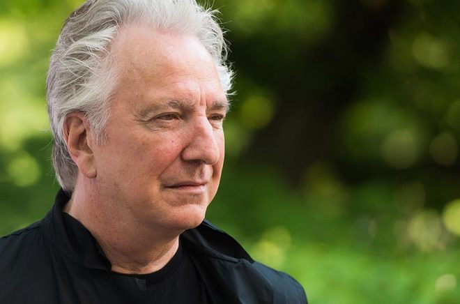 Alan Rickman gick bort 2016. Nu ges hans dagböcker ut. Arkivbild: Charles Sykes.