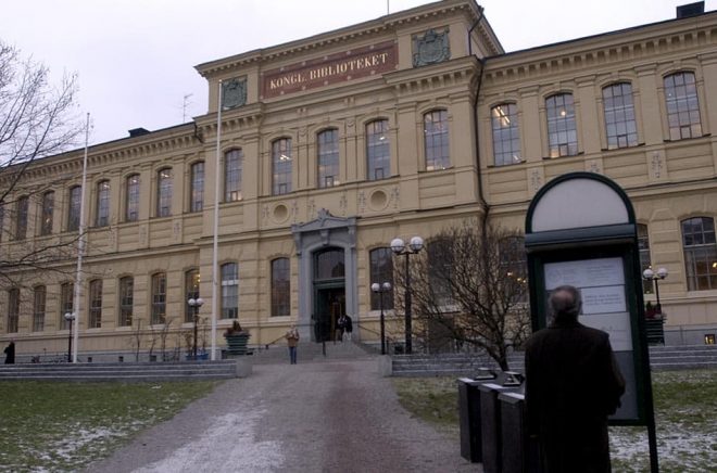Kungliga Biblioteket i Stockholm. Arkivbild: Fredrik Sandberg / TT.