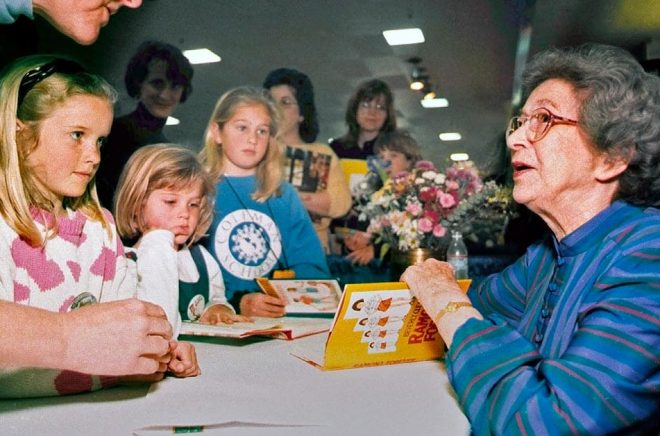 Beverly Cleary var en älskad barnboksförfattare. Arkivbild: Vern Fisher/The Monterey County Herald/AP/TT.