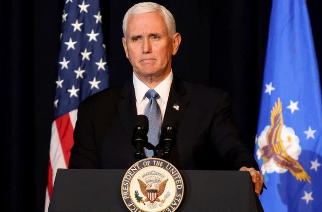 Den tidigare vicepresidenten Mike Pence har tecknat ett lukrativt avtal om att skriva sin självbiografi. Arkivbild: Chris Jackson/AP.