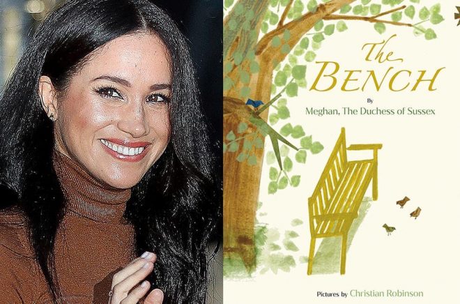 Meghan Markle har skrivit en barnbok inspirerad av hennes make prins Harrys relation till sonen Archie. Foto: Penguin Random House via AP/TT.