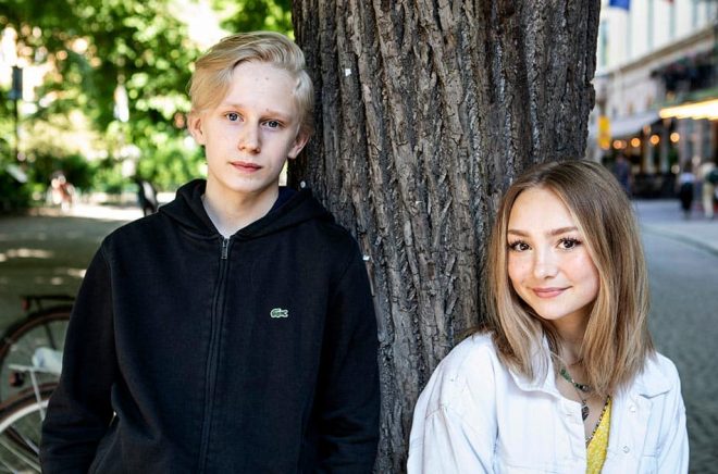 Elis Gerdt och Lily Wahlsteen, Sune och Sophie