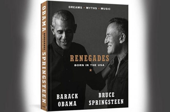 Barack Obamas och Bruce Springsteen bok