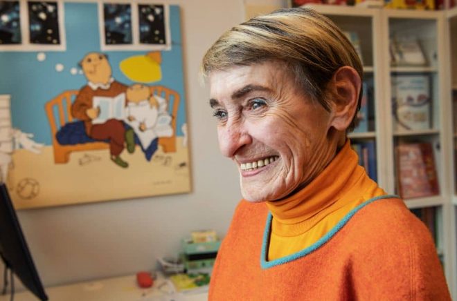 Gunilla Bergström, barnboksförfattare och illustratör. Foto: Lars Pehrson / SvD / TT