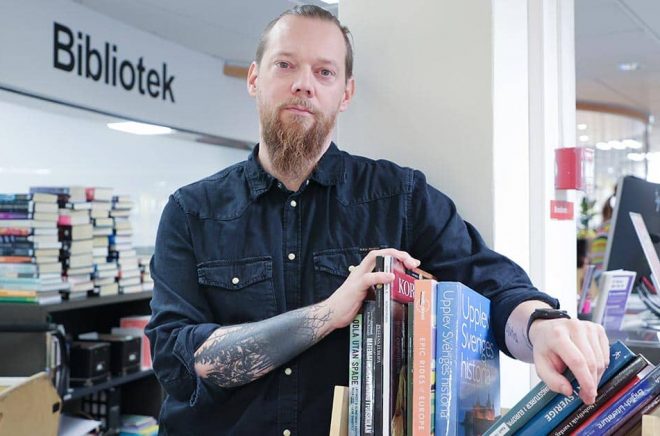 Daniel Forsman, stadsbibliotekarie i Stockholm