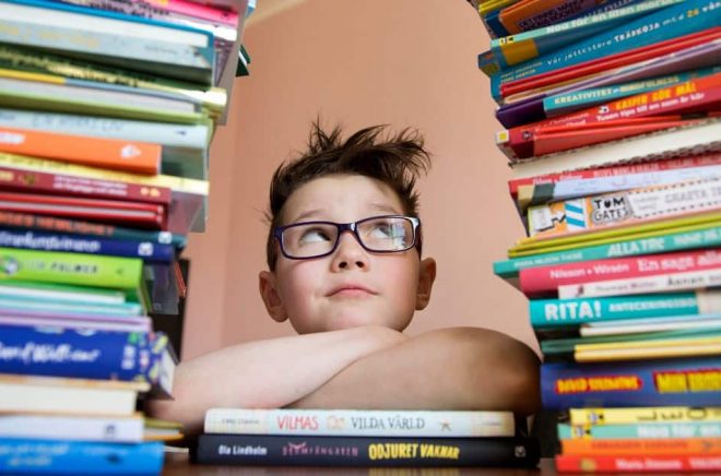 Förra året ökade utgivningen av barn- och ungdomslitteratur i Sverige för första gången på tre år. Foto: Jessica Gow / TT