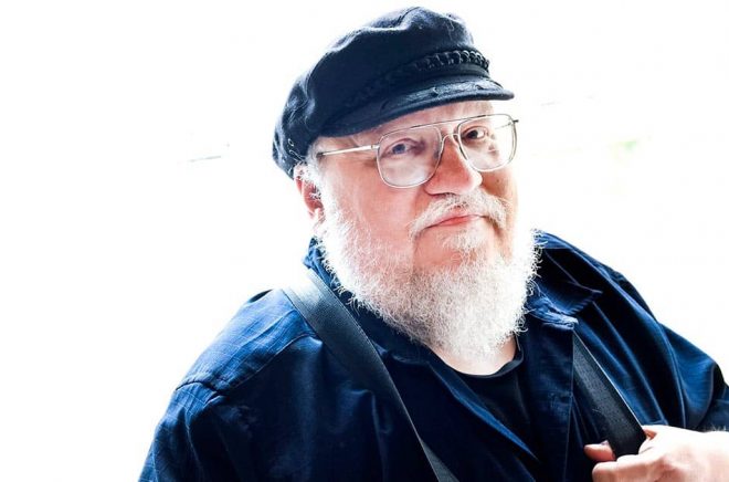 Författaren George R.R. Martin. Foto: Pontus Lundahl/TT.