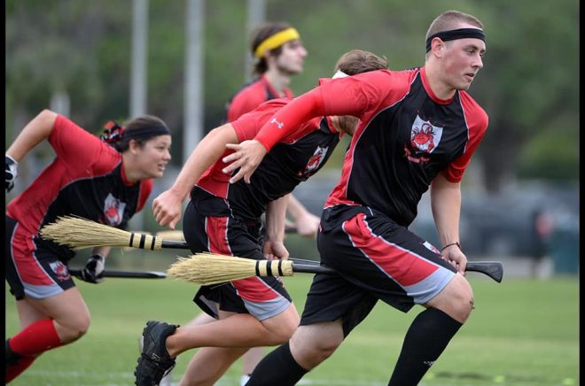 Quidditch blir quadball. Arkivbild: Phelan M. Ebenhack/AP/TT.