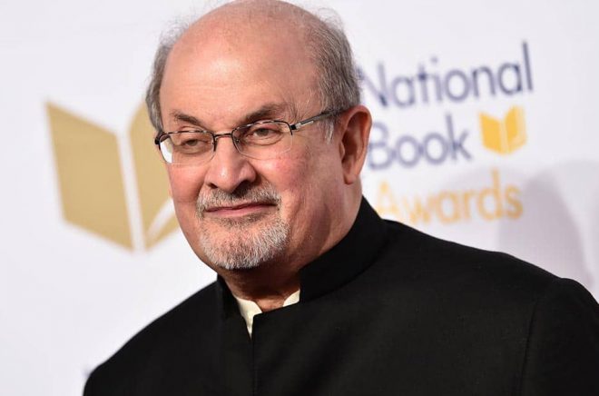 Salman Rushdie. Arkivbild: Evan Agostini/AP/TT.