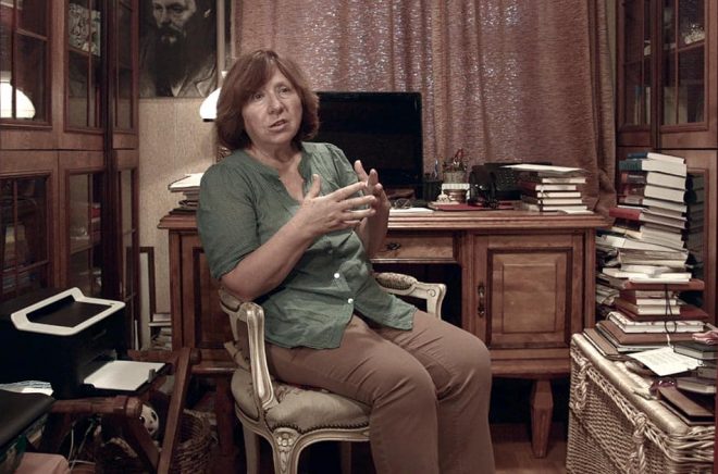 Triart
Nobelpristagaren Svetlana Aleksijevitjs böcker kan förbjudas i Belarus – utreds för extremism. Arkivbild.
