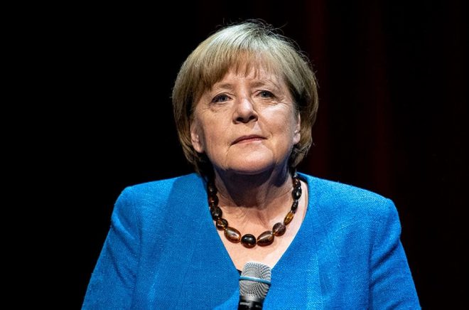 Tysklands tidigare förbundskansler Angela Merkel ska ge ut sina memoarer 2024. Arkivbild: Fabian Sommer/AP.