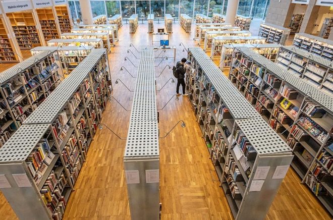 Malmö stadsbibliotek. Arkivbild: Johan Nilsson/TT.