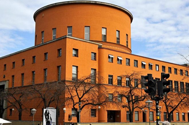 Stockholms Stadsbibliotek är i stort behov av renovering. Arkivbild: Hasse Holmberg/TT.