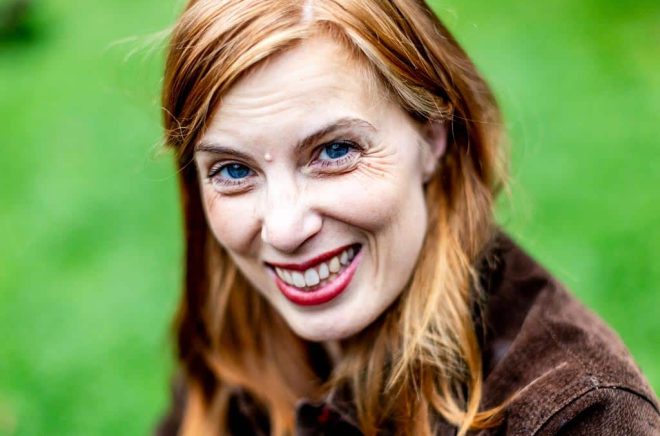 Lydia Sandgren ger staden Göteborg stort utrymme i båda sina romaner. Foto: Adam Ihse/TT.