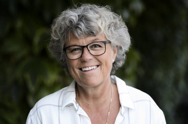 Anne Holt. Arkivbild: Henrik Montgomery/TT.