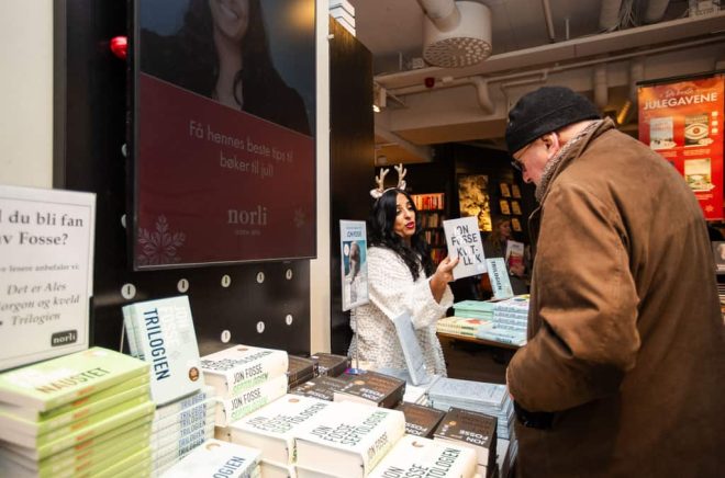 Flera bokhandlare beskriver julhandeln som svag - men det finns undantag. Arkivbild: EMILIE HOLTET/NTB/TT.