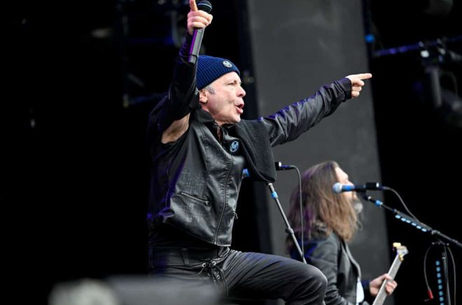Bruce Dickinson på Sweden Rock Festival 2024. Foto: Fredrik Sandberg/TT.