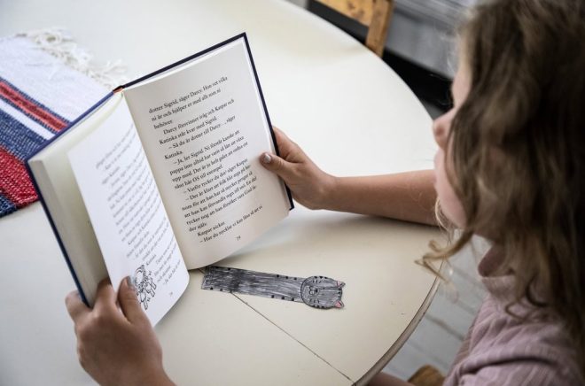 Regeringen lyfter fram svenska elevers försämrade läsförmåga. Foto: Christine Olsson/TT.