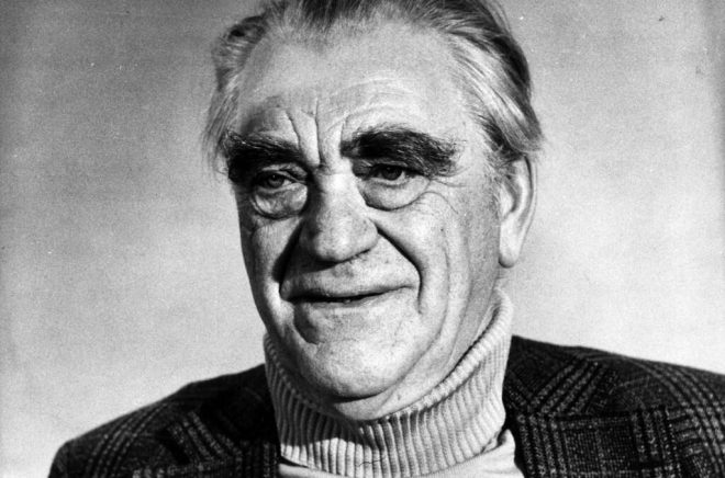 Författaren Vilhelm Moberg. Arkivbild: Ragnhild Haarstad/TT.