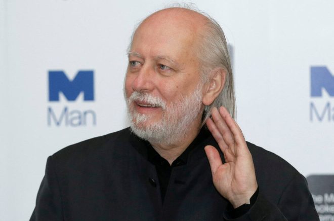 László Krasznahorkai får årets Nobelpris i litteratur. Foto: Matt Dunham/AP/TT.