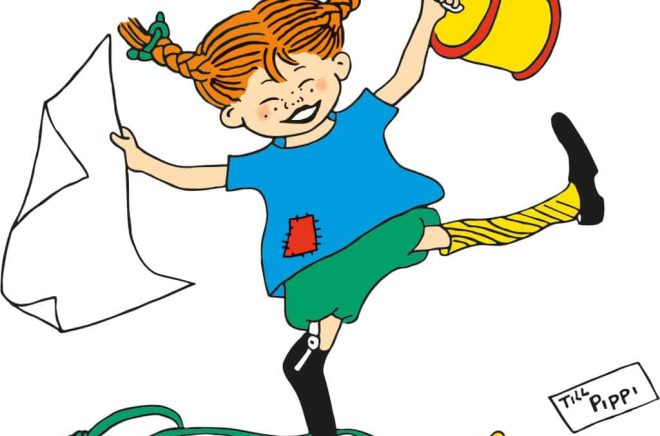 Astrid Lindgren tog inspiration till Pippi Långstrump från stumfilmsstjärnan Mary Pickford. Foto: The Astrid Lindgren Company/Ingrid Vang Nyman.