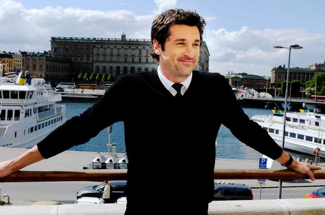 Skådespelaren Patrick Dempsey på ett besök i Sverige 2008. Arkivbild: Jurek Holzer/SvD/TT.