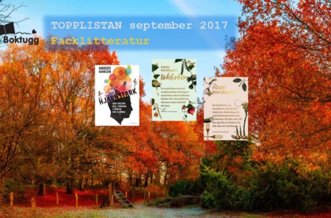 Topplista september 2017 - Fackböcker
