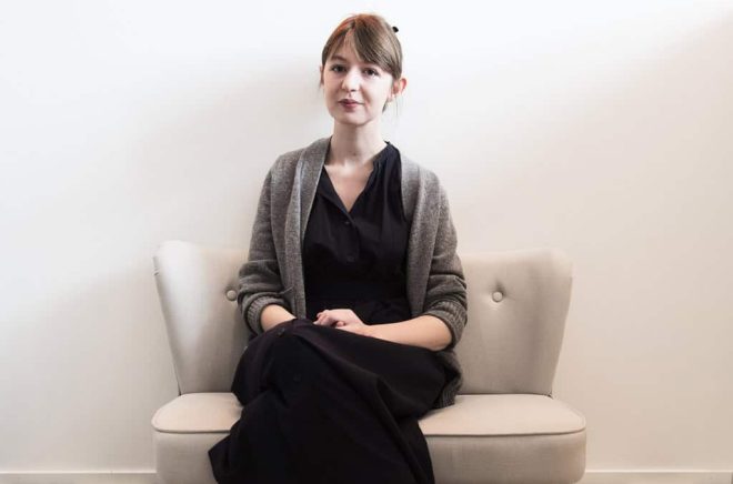 Den irländska författaren Sally Rooney stöttar Palestine Action. Arkivbild: Fredrik Sandberg/TT