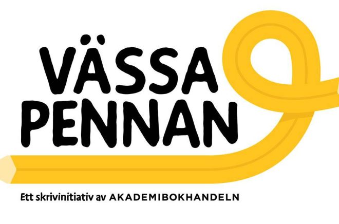 Efter läsfrämjande kommer skrivfrämjande hos Akademibokhandeln. Pressbild.