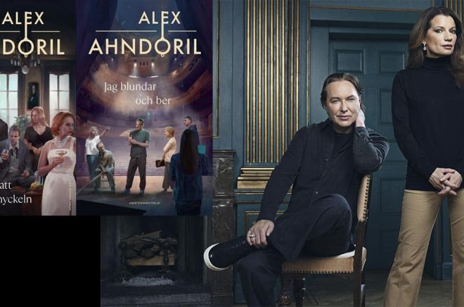 Mest kända som Lars Kepler så kommer makarna Alexander och Alexandra Ahndoril nu med en ny pseudonym som ligger väldigt nära deras egna namn: Alex Ahndoril. Foto: Karl Nordlund.