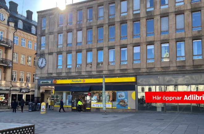 Adlibris öppnar butik i Uppsala. Bild: Pressbild