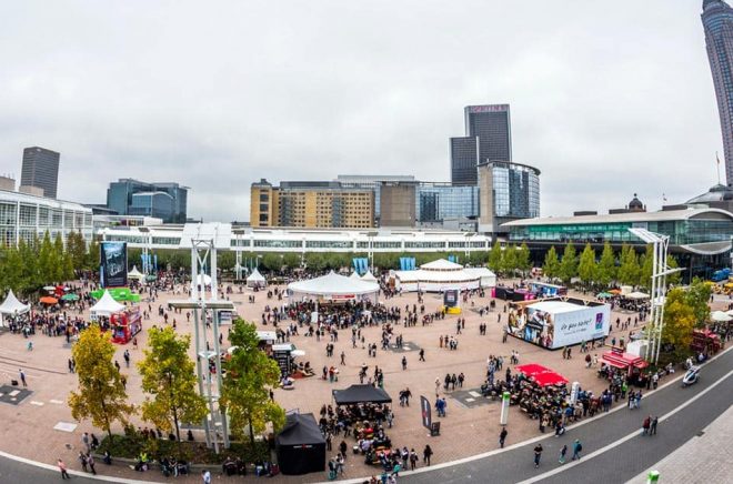 Bokmässan i Frankfurt blir utan publik och utställare i år förutom digitalt. (Bilden från 2014). Foto: iStock.