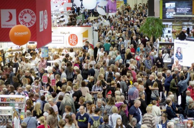 Bokmässan i Göteborg. Foto: Niklas Maupoix