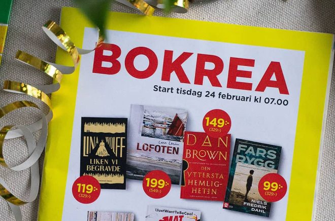Akademibokhandelns katalog för Bokrean 2026. Pressbild.