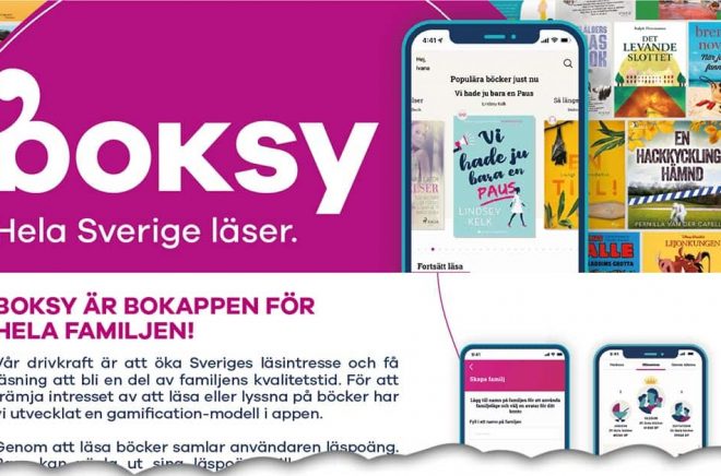 Boksy satsar på barnfamiljerna och gamification av sin app.