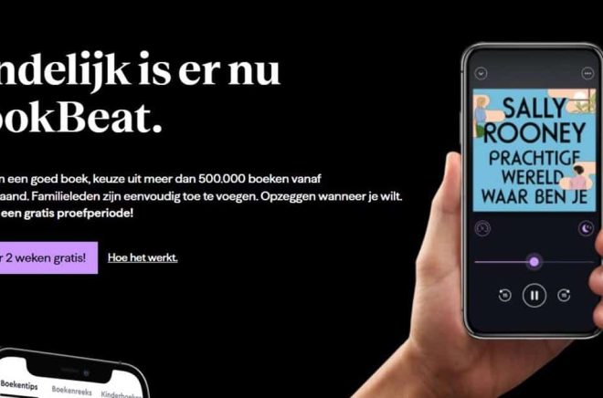 Den nederlänska sajten för Bookbeat är lanserad.