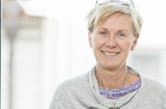 Cecilia Bengtsson, vikarierande förlagschef på Idealistas förlag.