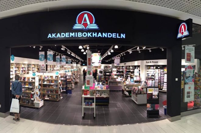 Akademibokhandeln, Galleria Center Syd
Foto: Privat