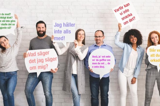 Vad säger dina karaktärer egentligen? Nyttjar du dialogen på bästa sätt? Foto: iStock. Montage: Boktugg.