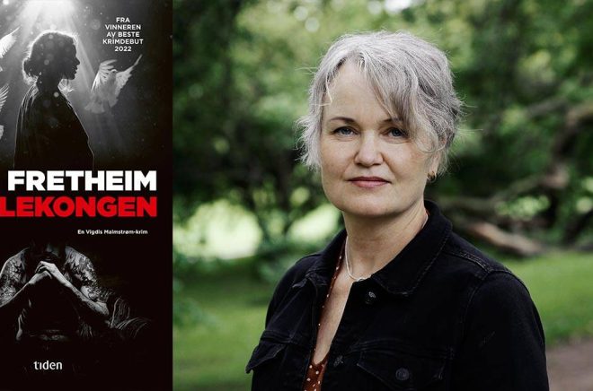 Kanske kommer det en översättning av Årets nordiska kriminalroman 2025 framöver? Författaren Eva Fretheim. Foto: Anna-Julia Granberg.