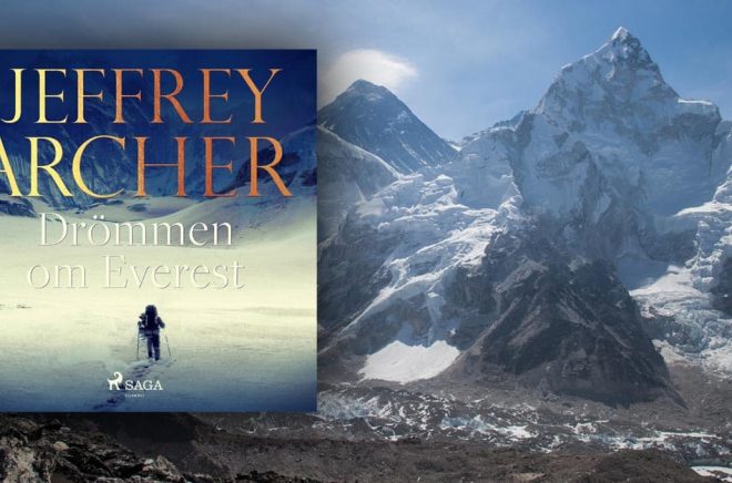 Drömmen om Everest av Jeffrey Archer ska filmatiseras. Foto: iStock. Montage: Boktugg.