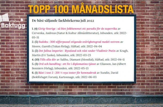 Fackböcker juli topplista 100