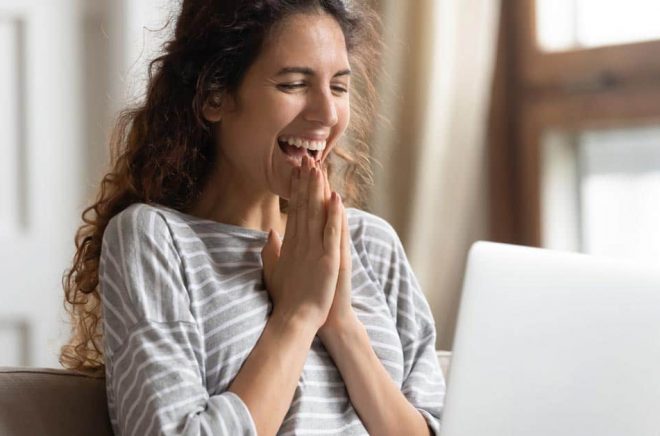 Känslan hos de författare som fick stipendium. Bild: iStock.