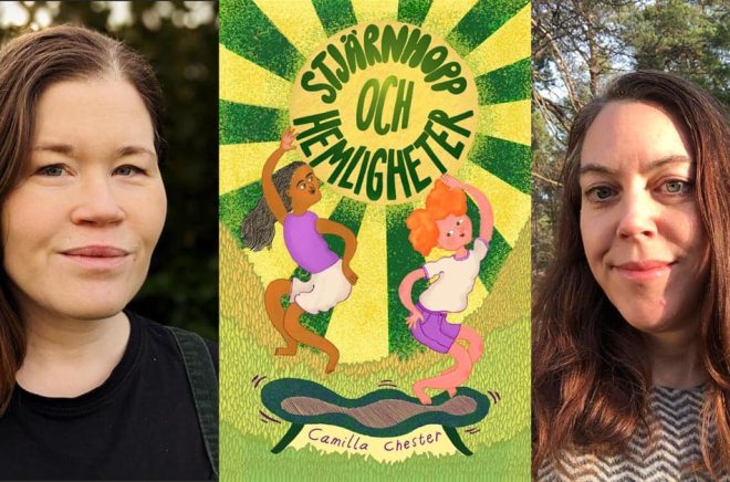 Jessica Alm och Mia Lindquist har startat barnboksförlag. Första titeln kommer i juni 2025. Foto: Privat.