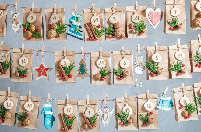 Adventskalendrar hör december till och är ett bra tillfälle för författare och förlag att vara kreativa. Foto: Istock