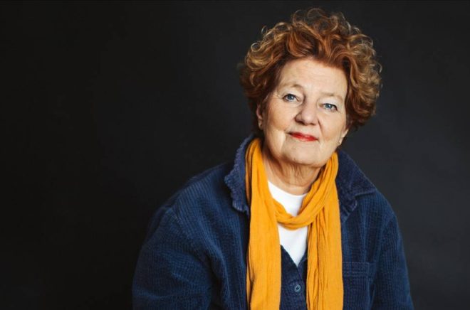 Journalisten och författaren Ingrid Thörnqvist är aktuell med boken Yrke: drottning. Bild: Kajsa Göransson