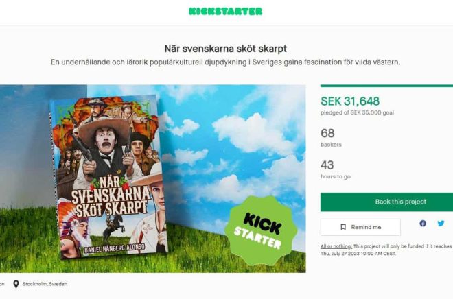 Mogwai förlag står bakom denna Kickstarter som ska finansiera trycket av boken.